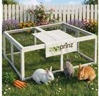 Zooprinz Freigehege Rabbit Run XL Hasen Kaninchen Auslauf Gehege, 116x45x112 cm,