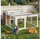 Zooprinz Freigehege Auslaufgehege Hasen Kaninchen Meerschweinchen Comfort mit...