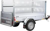 STEMA PKW-Anh&auml;nger Basic 750 Kippsdeichsel, max. 554 kg, 2-tlg., inkl. Gitteraufsatz