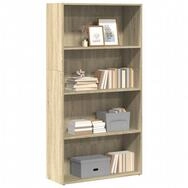 vidaXL B&uuml;cherregal NA B&uuml;cherregal Sonoma Eiche 80x30x152 cm Spanplatte