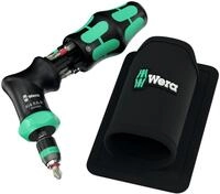 Wera Bit-Schraubendreher, (6 St), Magazin-Bithalter KK Pistol RA