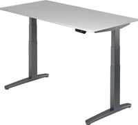 HAMMERBACHER Schreibtisch Sitz-Steh-Schreibtisch elektrisch 160x80cm...