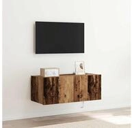 vidaXL TV-Schrank TV-Wandschrank Altholz 80 x 35 x 31 cm Holzwerkstoff