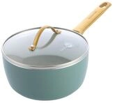 GREENPAN Kasserolle Padova Reserve Stielkasserolle hellblau 18 cm Ofenfest...