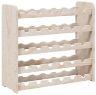 vidaXL Weinregal Weinregal 67,5x25x60 cm Massivholz Kiefer, 1-tlg.
