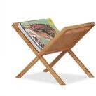 relaxdays Zeitungsst&auml;nder Bambus