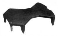Pletscher Fahrradtasche PLETSCHER 3-Punkt Adapter f&uuml;r HR-Einkaufskorb