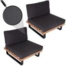 MCW Loungesessel MCW-H54-S-2, 10cm Polsterdicke, Hohe Stoffqualit&auml;t 230g/m&sup2;,