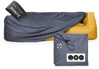 Lumaland Abdeckhaube Sitzsack-Sessel Modular 220x85x75cm grau, M&ouml;bel-Abdeckung...