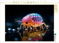 CALVENDO Puzzle CALVENDO Puzzle Bunte Blattlaus - lustige Mikroorganismen, 2000