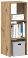 vidaXL Aktenschrank NA Aktenschrank stapelbar Artisan-Eiche 30x30x80 cm robust...