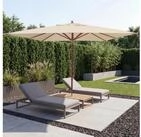 MCW Sonnenschirm MCW-C57b-4x4, Wasser- und schmutzabweisender Stoff aus...