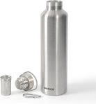 Wenco Isolierflasche Trinkflasche 1l Edelstahl, Thermoskanne f&uuml;r kalte, hei&szlig;e
