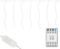 ECD Germany LED-Lichtervorhang Weihnachtsbeleuchtung Weihnachtslichterkette