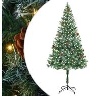 vidaXL K&uuml;nstlicher Weihnachtsbaum K&uuml;nstlicher Weihnachtsbaum Gr&uuml;n 180 cm PVC...