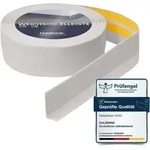 HOLZBRINK Sockelleiste PVC Weichsockelleiste selbstklebend 50x20mm Aschgrau, L:...