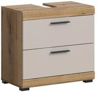 xonox.home Waschbeckenunterschrank Scout Evoak Oak Nachbildung Melamin...