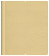 vidaXL Balkonsichtschutz Balkonabdeckung Sandfarben 120x500 cm 100%...