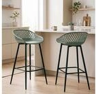 IDIMEX Barhocker IREK, Barhocker 2er Pack Barstuhl Theke Bar Hocker Tresenhocker
