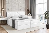 ALTDECOR Boxbett BARWA (Multipocket-Matratze H4, H3 Matratze Bonellfederung,...