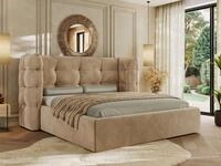 MKS M&Ouml;BEL Polsterbett FLONELLE Classic (Set, Doppelbett mit Bettkasten &...