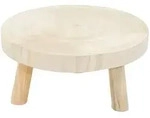 Spetebo Blumenhocker Baumscheibe Pflanzenst&auml;nder natur rund - 25 cm (Packung,...