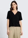 TOM TAILOR Kurzarmbluse Blusen & Shirts Bluse aus Viskose