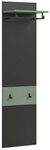 xonox.home Garderobenpaneel, Basalt grau/Smoke Green Melamin beschichtet...