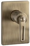 Sapho Duscharmatur BEB&Eacute; Unterputz-Duscharmatur, 1 Weg, Bronze Sapho-BB041-18