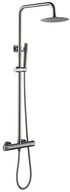 Aloni Duschsystem OPT1-GG, H&ouml;he 120 cm, komplett_set, 1 tlg., Handbrause,