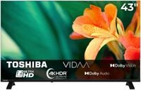 Toshiba 43UV1563DD DLED-Fernseher (108 cm/43 Zoll, 4K Ultra HD, Smart-TV)