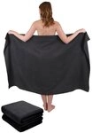 Betz Badet&uuml;cher 3 St&uuml;ck Badetuch Set XXL DRESDEN Saunat&uuml;cher Strandtuch...