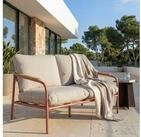 MCW Gartenbank MCW-O11, Passend zur Gartengarnitur O11, Aluminium-Gestell
