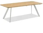 NIEHOFF GARDEN Gartentisch wei&szlig; 220 cm x 76 cm