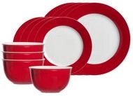 Ritzenhoff & Breker Kombiservice Doppio Basic-Set 12er Set (12-tlg), 4 Personen,
