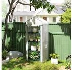 Outsunny Foliengew&auml;chshaus mit Rolle, Regale, winterfest, aus Stahl, BxTxH: 69...