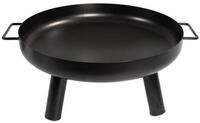 Lemodo Feuerschale Feuerschale 60 cm Durchmesser, Feuerstelle f&uuml;r...