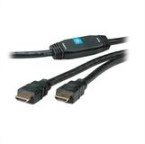 ROLINE HDMI High Speed Kabel, mit Repeater Audio- & Video-Adapter HDMI Typ A