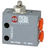 RIEGLER 3-Wege-Ventil Riegler 3/2-Wege-Miniaturventil, mechanisch, St&ouml;&szlig;el,...