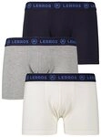 LERROS Boxershorts Boxershorts 3er Pack Mixed Colours Unterhosen, Mehrfarbig,