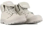 Palladium BAGGY Schn&uuml;rboots Schn&uuml;rstiefel aus Canvas, umklappbarer Schaft...