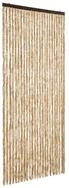 vidaXL Insektenschutz-Vorhang, Fliegenvorhang Beige 100x230 cm Chenille