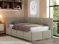 MKS M&Ouml;BEL Jugendbett ARVO 90x200 (Set, inkl. Lattenrost, Bettkasten und...