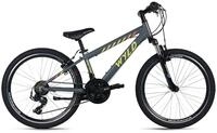 WYLD Kinderfahrrad Mistral Grau 18 G&auml;nge RH 32 cm - Ab 8 Jahre, 18 Gang,