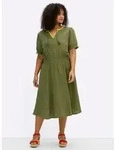 Sheego Etuikleid Kleid Kurzarm