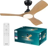 Philips LED Deckenleuchte Olas 24W DC-Ventilator 30W, fixe Rotorbl&auml;tter, ⌀...
