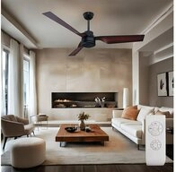 V-TAC Deckenventilator, Decken Ventilator mit Fernbedienung Wohnzimmer L&uuml;fter,