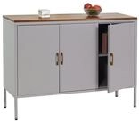 MCW Kommode MCW-L84-K3, Hochwertiges kaltgewalztes Stahlblech, PVC-Kantenschutz