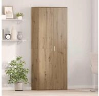 vidaXL Highboard, Highboard Artisan-Eiche 70 x 33,5 x 180 cm Holzwerkstoff