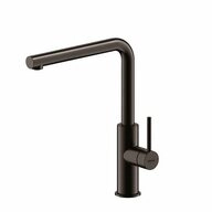 Naber K&uuml;chenarmatur SERVIZIO Namor 3, gunmetal, Hochdruck schwarz